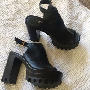 Cathy Jean platform heels